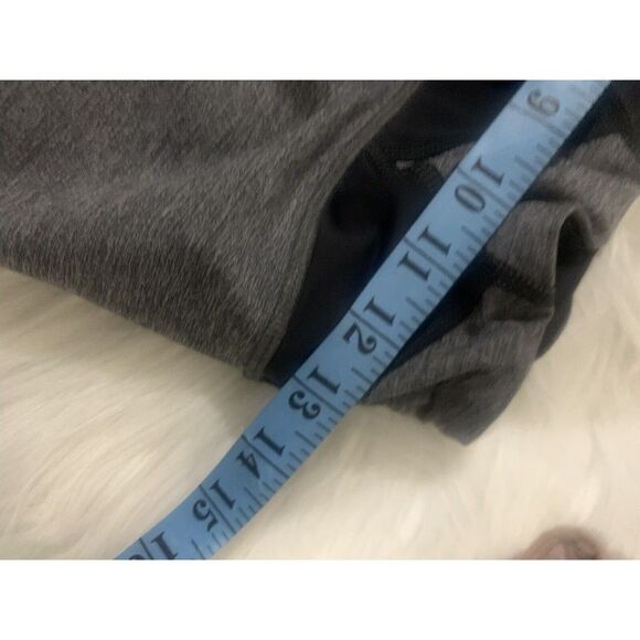 Lululemon Run Inspire Mesh Sz 8 Back Zipper Inseam Gray Legging Ankle Cropped - Picture 11 of 11